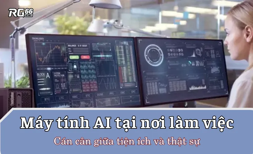 Máy tính AI tại nơi làm việc – Cán cân giữa tiện ích và thật sự