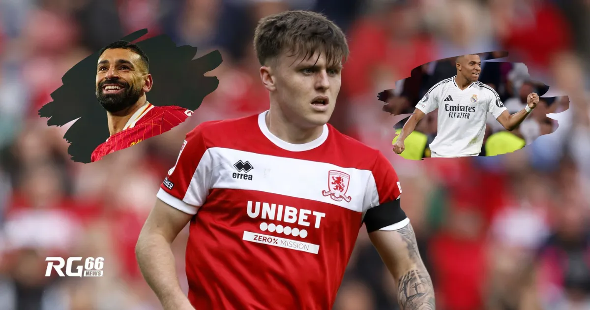 Ben Doak vượt mặt Salah và Mbappe ở Middlesbrough