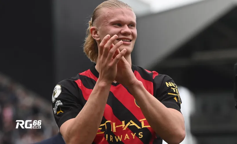 Erling Haaland là một trong số ít cầu thủ của Man City còn dưới 30 tuổi.