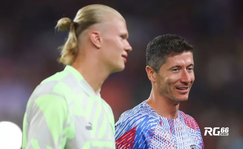 Haaland có thể thay thế Lewandowski tại Barcelona