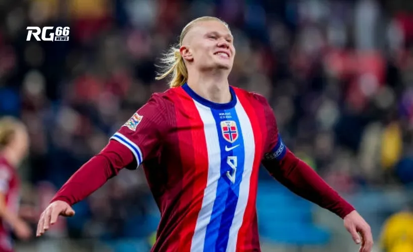 Haaland lập hat-trick giúp Na Uy thắng đậm