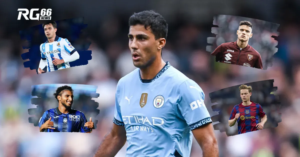 Man City có thể nhắm ai thay thế Rodri?