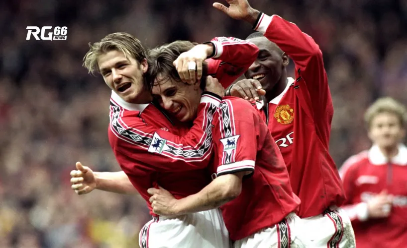 Man Utd giành cú ăn ba năm 1999 chỉ với 79 điểm để vô địch Premier League.