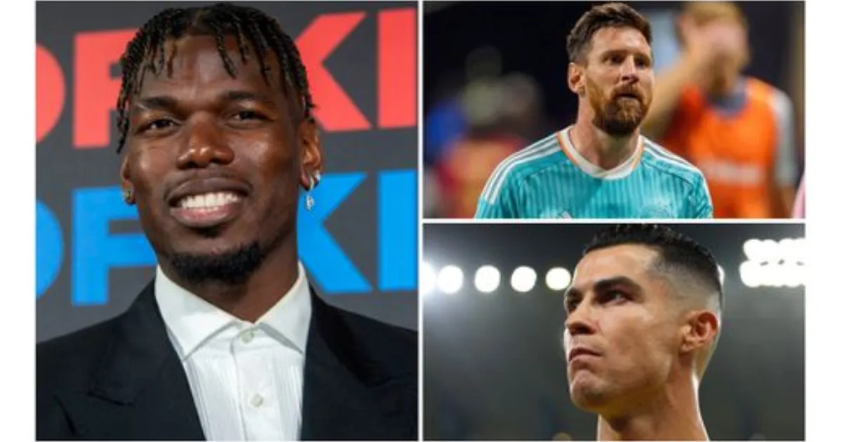 Pogba làm Ronaldo phật ý khi chọn Messi thay vì người bạn cũ