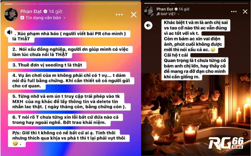 Phan Đạt gây bão showbiz Việt với loạt bài đăng ẩn ý