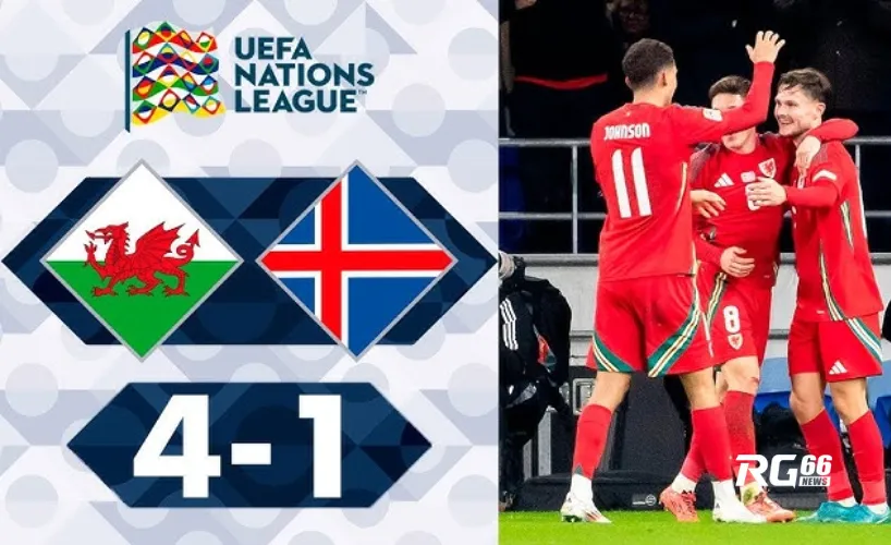Thành công ở Nations League của xứ Wales