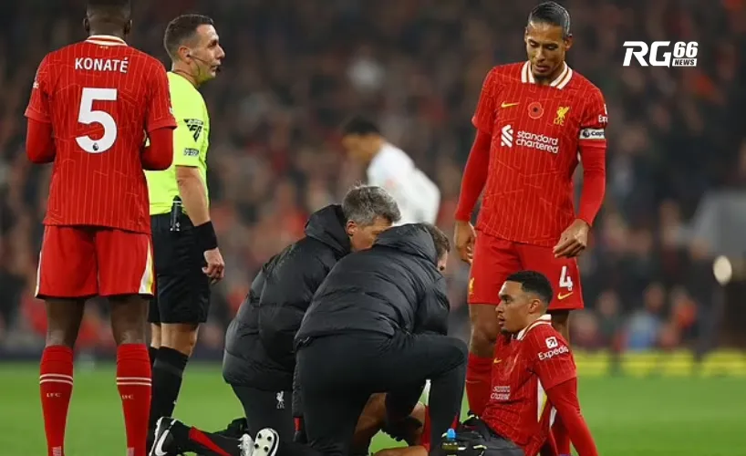 Trent Alexander-Arnold đã rút khỏi ĐT Anh sau khi bị thương vào Chủ Nhật vừa qua