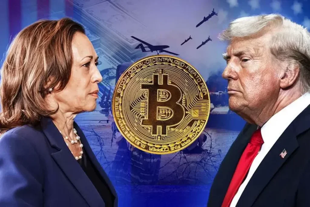 Tỷ lệ cược bầu cử của Polymarket thắt chặt khi Harris tiến gần đến Trump và Bitcoin bị ảnh hưởng
