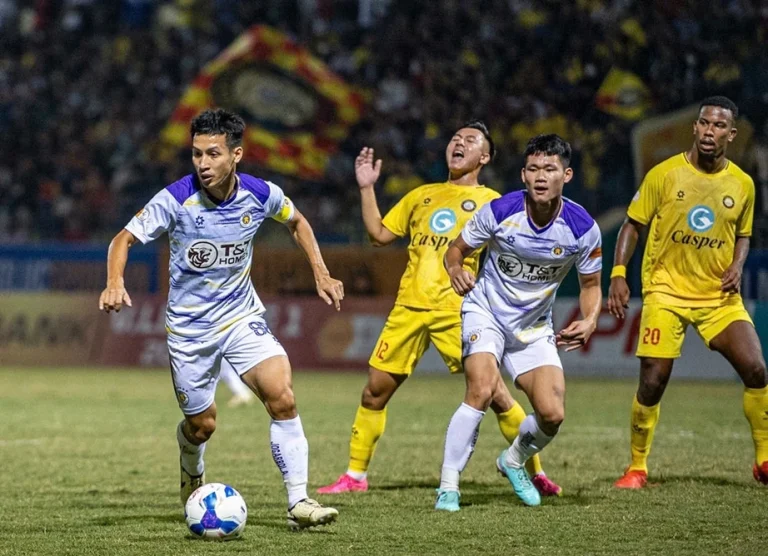 V-League Thanh Hóa gây ra nhiều khó khăn cho Hà Nội FC tại vòng 6 V-League 2024-2025.