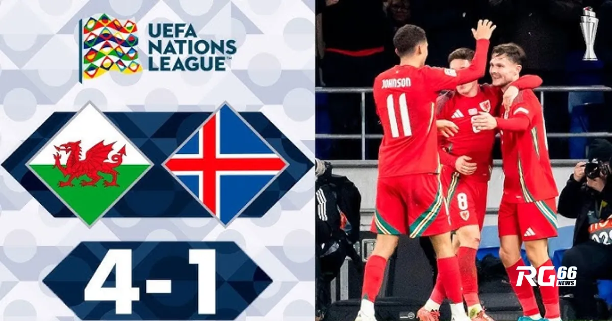 Xứ Wales khẳng định sức mạnh, thăng hạng Nations League