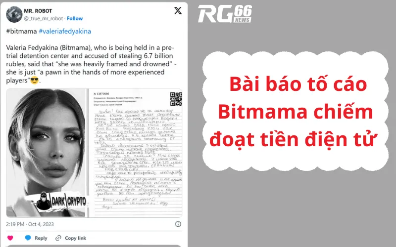 bài tố cáo chiếm đoạt tiền điện tử