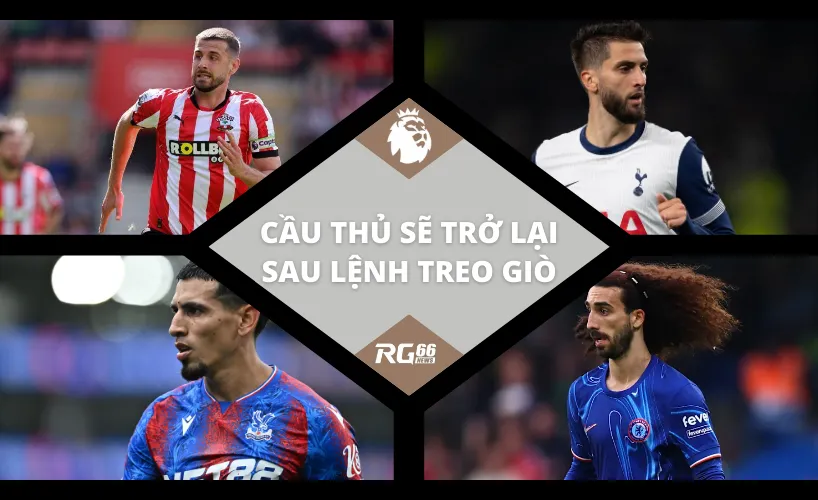 Các cầu thủ sẽ trở lại sau lệnh treo giò