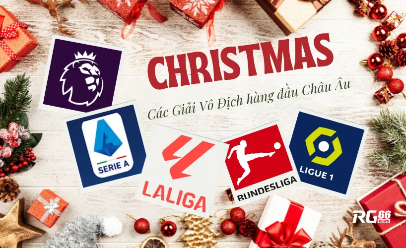 Giáng sinh ở các Giải Vô Địch hàng đầu Châu Âu