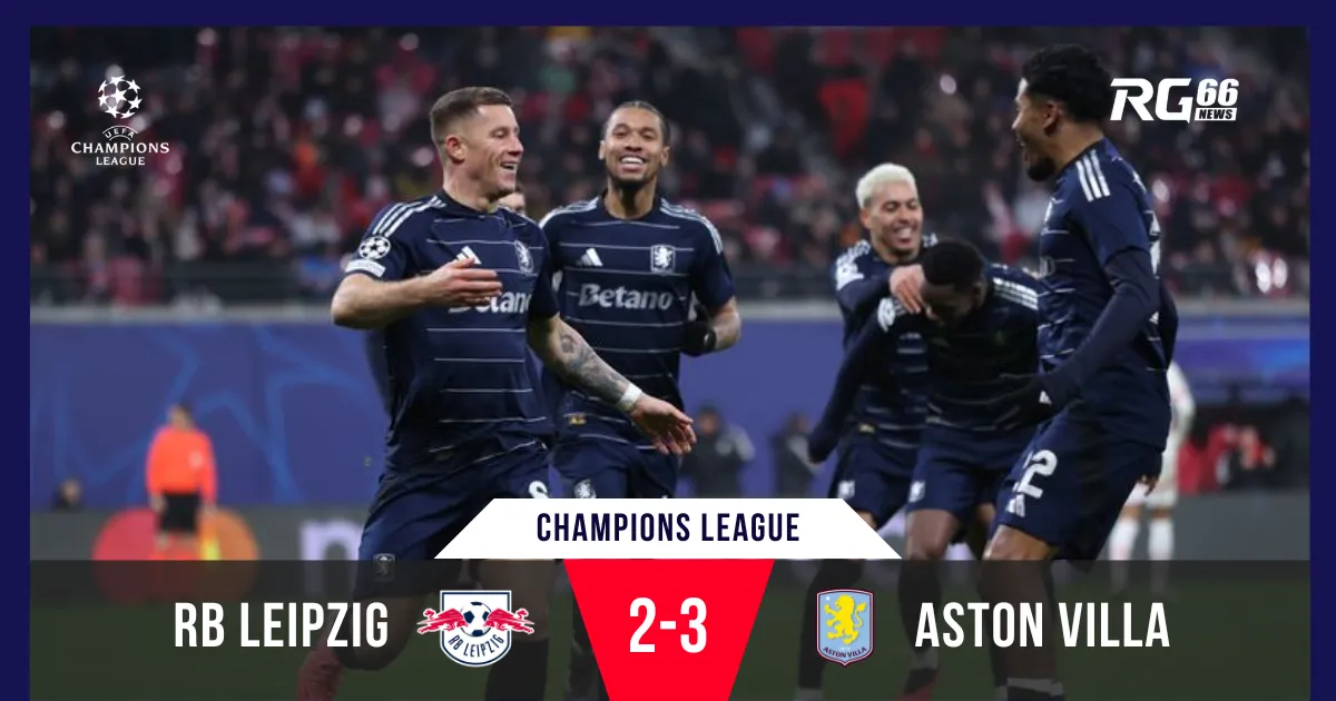 Ross Barkley giúp Aston Villa vượt qua Leipzig trong trận cầu kịch tính
