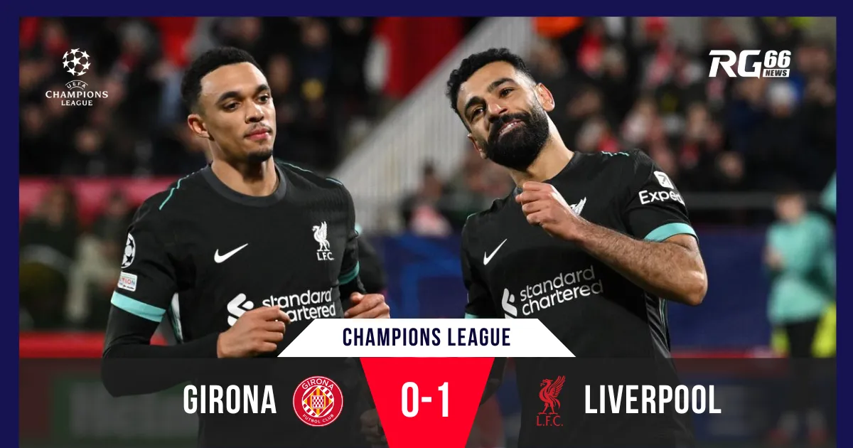 Salah tỏa sáng, Liverpool toàn thắng tại Champions League!