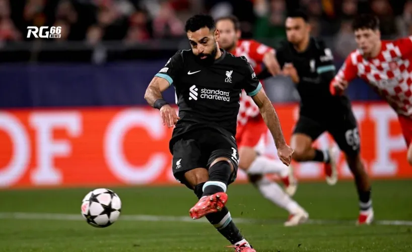 Salah thực hiện thành công quả phạt đền quyết định tại Champions League