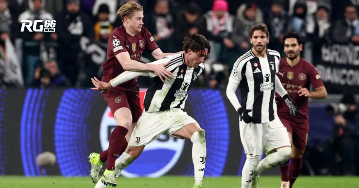 Vlahovic tỏa sáng, Juventus hạ gục Man City