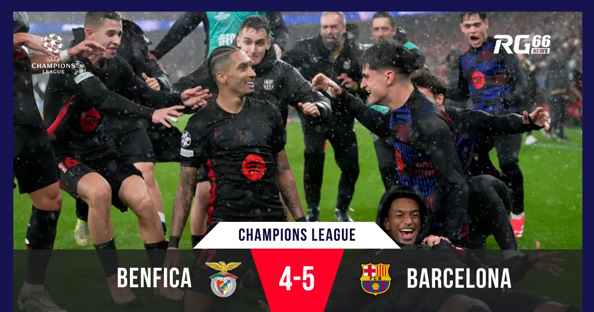 Raphinha ghi bàn quyết định, Barca lội ngược dòng kịch tính