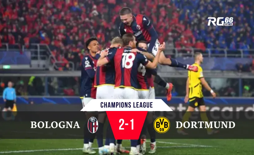 Bologna ngược dòng trước Dortmund tại C1
