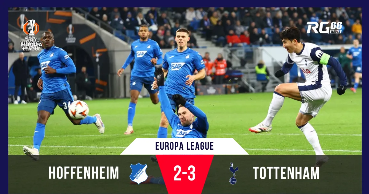 Son Heung-min lập cú đúp, Spurs thắng kịch tính tại Europa