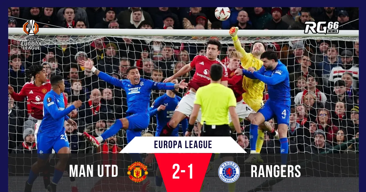 Fernandes ghi bàn muộn, Man Utd thắng Rangers đầy kịch tính