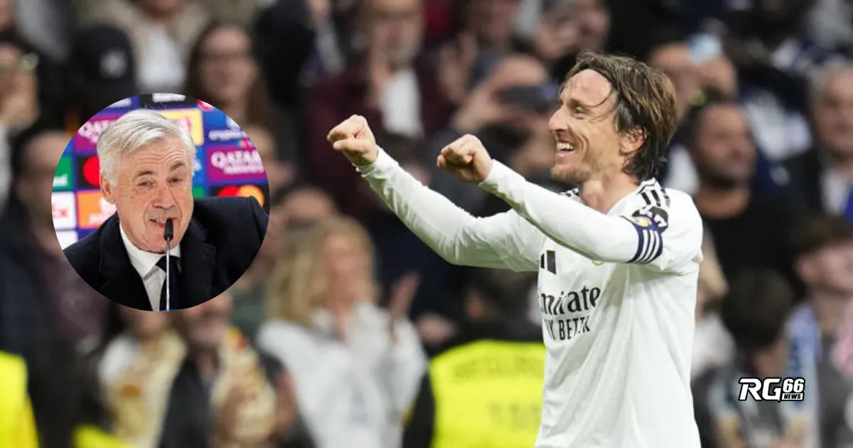 Ancelotti ca ngợi Luka Modric: "Một món quà của bóng đá"