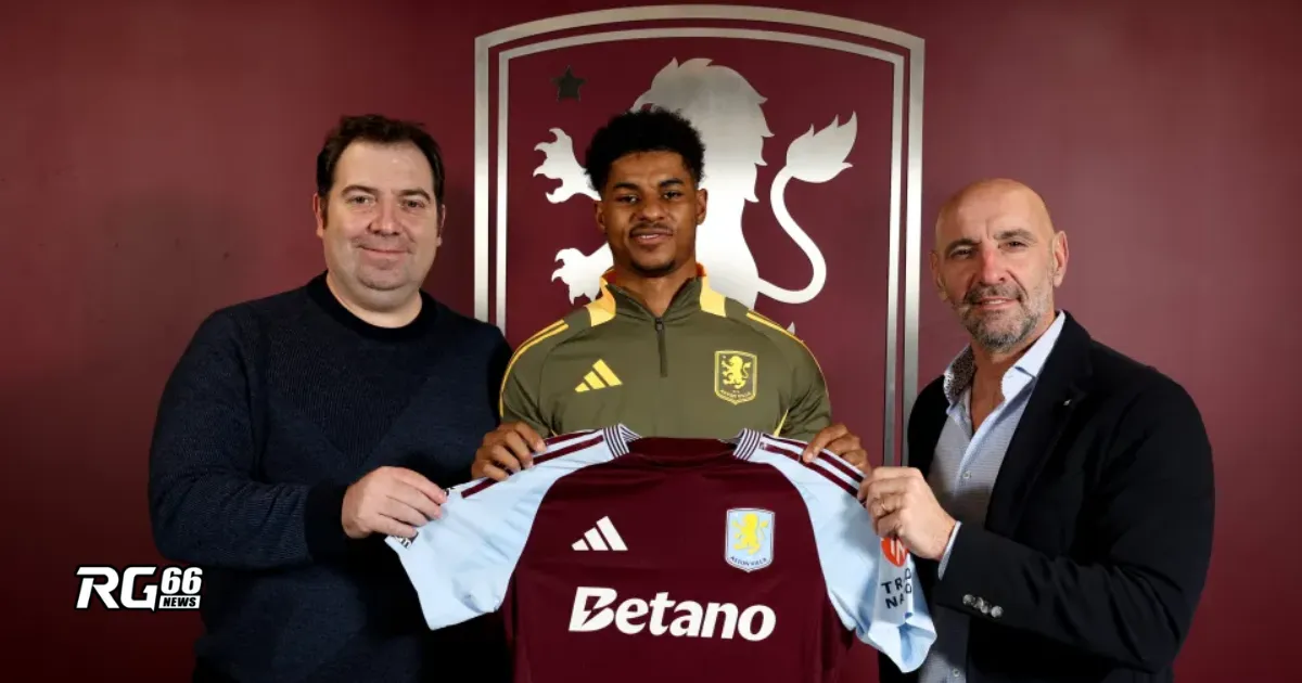 Aston Villa mượn Rashford từ Man Utd để cải thiện lực lượng
