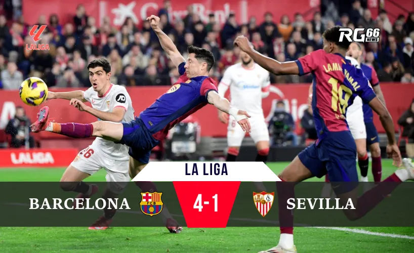 Barcelona thắng đậm, áp sát ngôi đầu