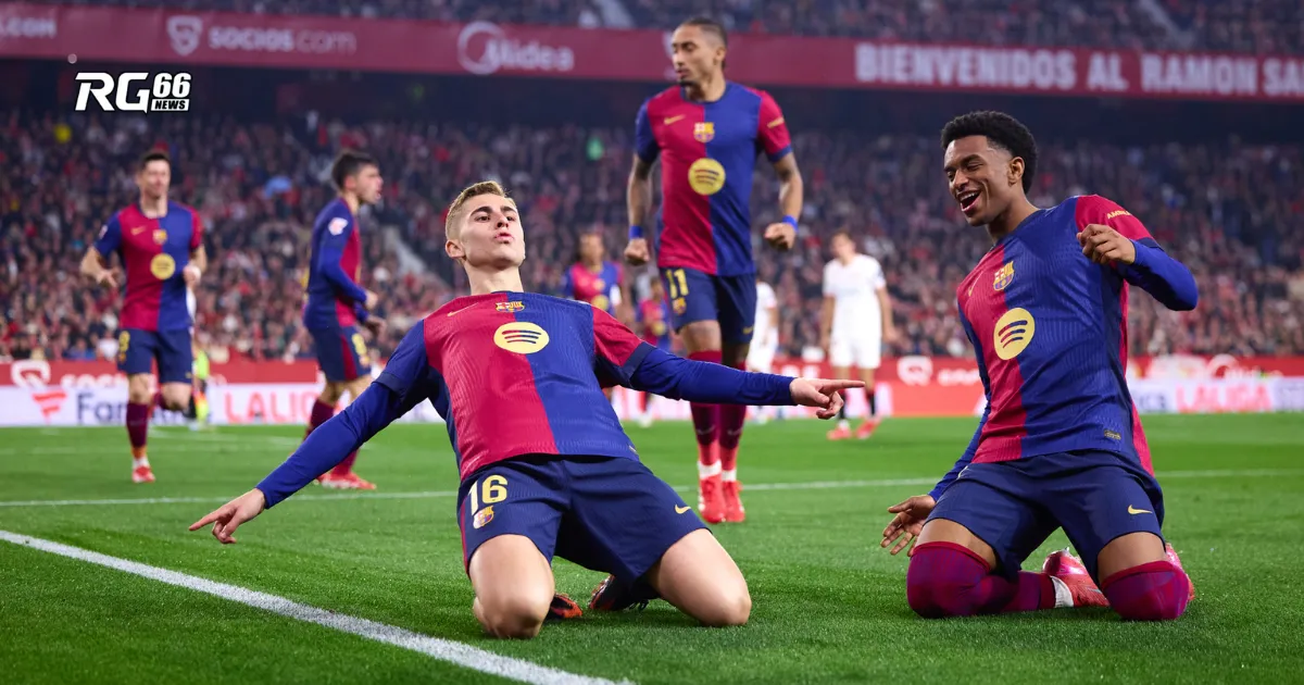 Bóng đá châu Âu: Barcelona bùng nổ, cuộc đua vô địch rực lửa
