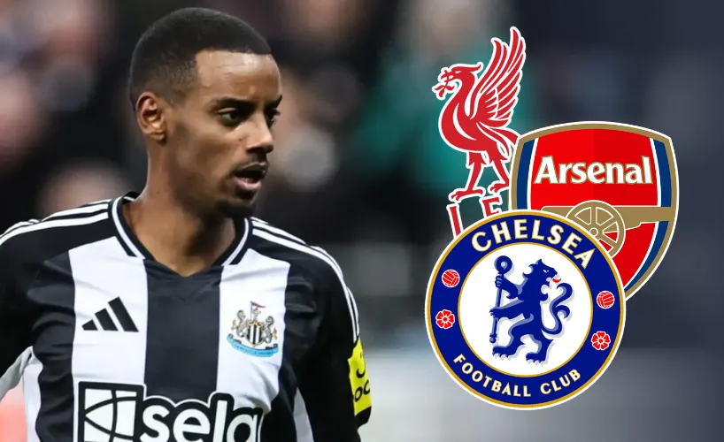Isak được 3 ông lớn Premier League săn đón