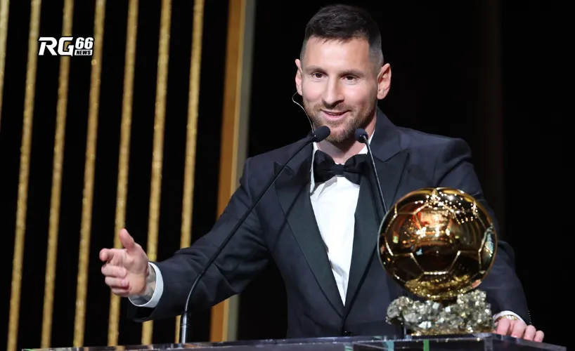 Messi giành Quả Bóng Vàng lần thứ tám trong sự nghiệp