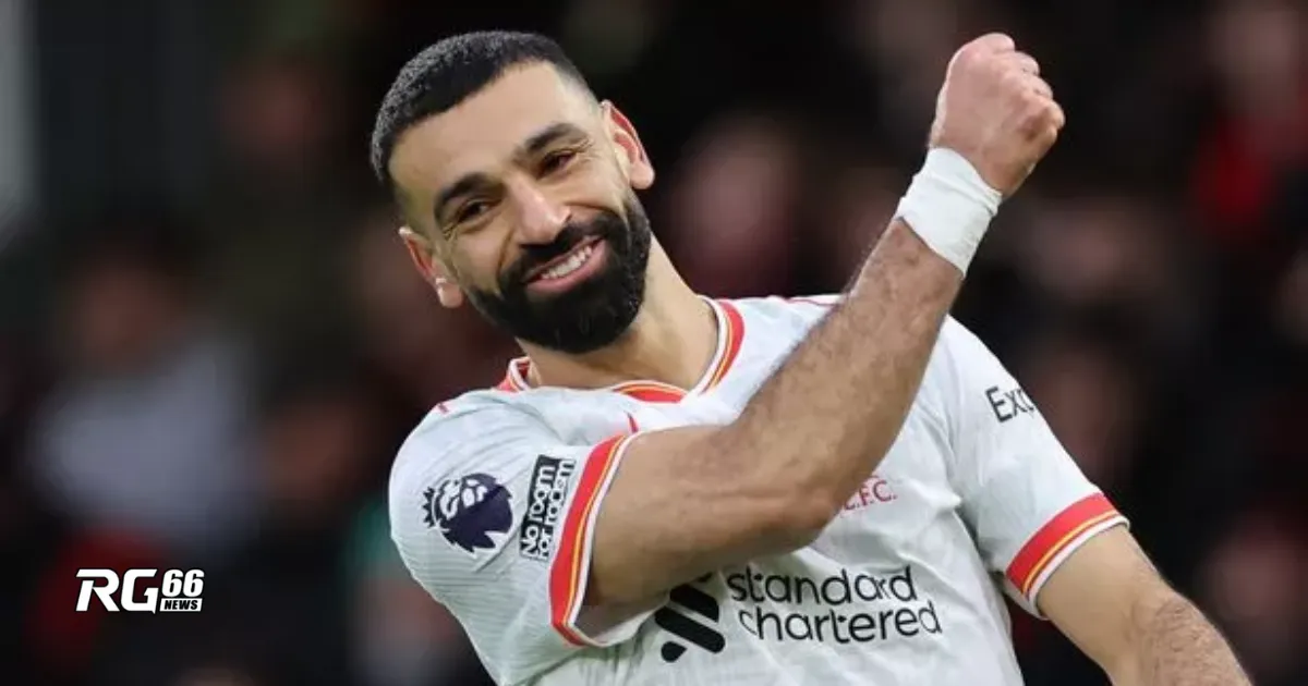 Mohamed Salah trên đường phá kỷ lục Premier League 2024/25