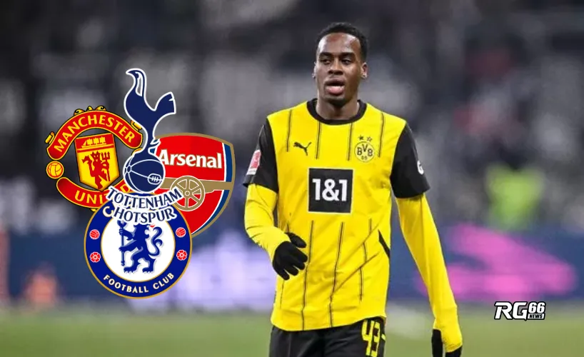 4 ông lớn Premier League đều nhắm tới Jamie Gittens
