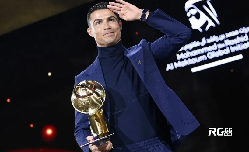 Ronaldo sở hữu những thành tích ấn tượng trong sự nghiệp