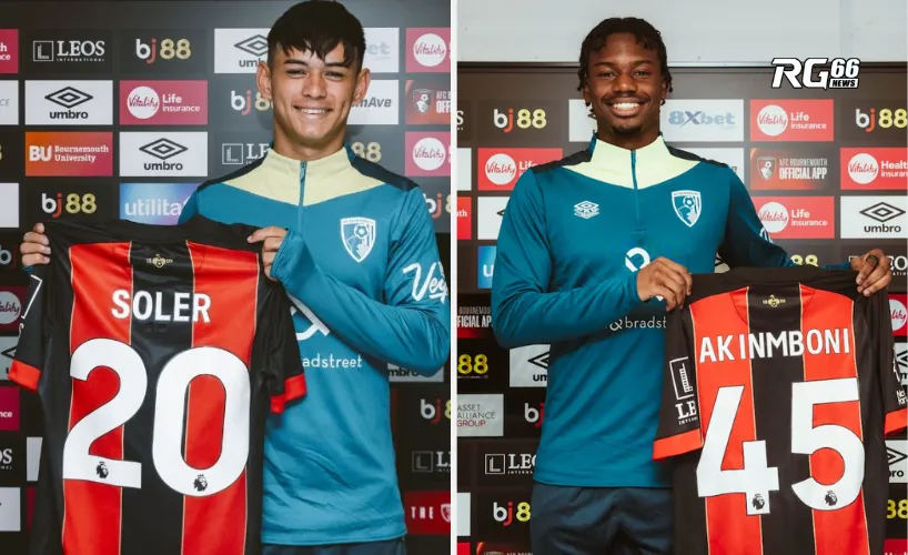 Bournemouth thành công chiêu mộ 2 tân binh đầy triển vọng về đội