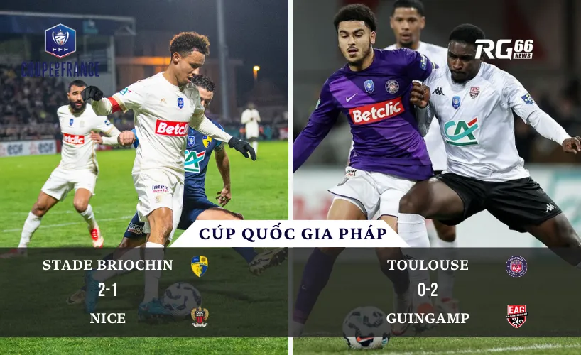 Cúp quốc gia Pháp chứng kiến cú sốc lớn