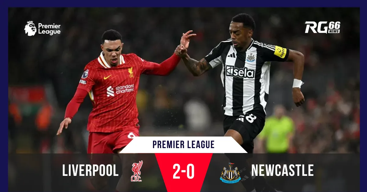 Liverpool băng băng về đích, bỏ xa Arsenal 13 điểm