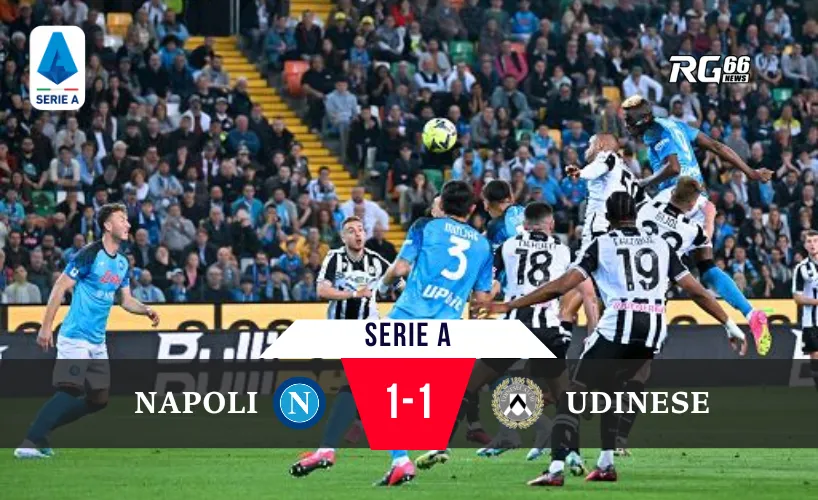 Napoli đánh rơi điểm trước Udinese