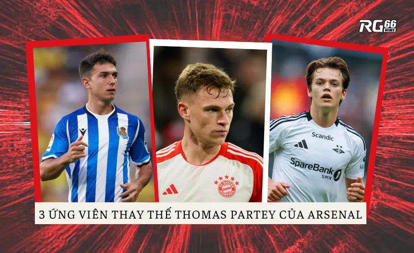 HLV Arteta lên danh sách 3 ứng viên tiềm năng thay Thomas Partey