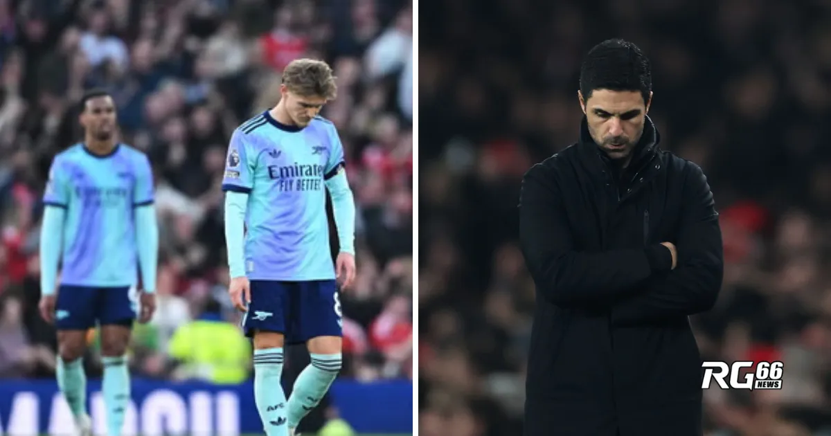 Áp lực tăng dần: Arteta và Arsenal lỡ cơ hội vô địch Premier League
