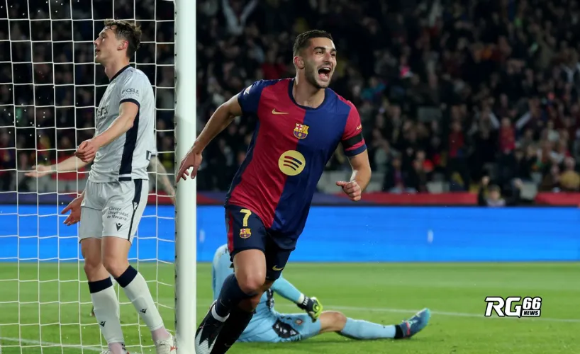 Ferran Torres dứt điểm cận thành, đưa Barca vươn lên dẫn trước