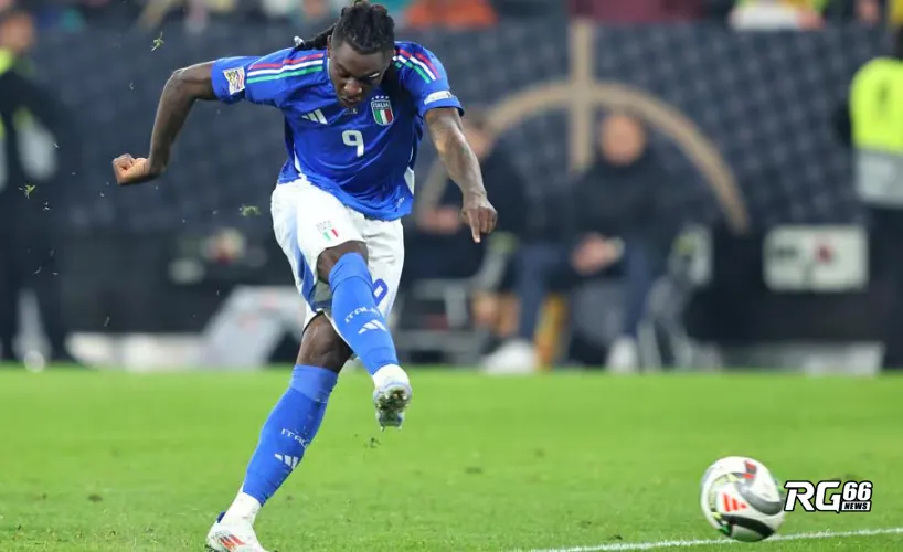 Moise Kean ghi bàn, giúp Ý rút ngắn khoảng cách với Đức