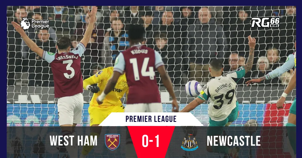 Guimaraes lập công, Newcastle vươn lên Top 6 Premier League