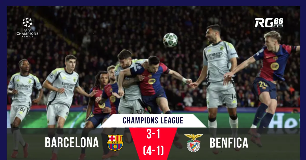 Lamine Yamal tỏa sáng, Barcelona vào tứ kết Champions League