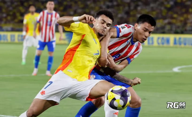 Colombia đánh mất lợi thế trước Paraguay