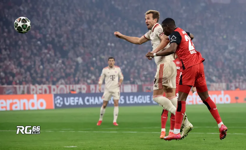 Harry Kane đánh đầu, ghi bàn mở tỷ số cho Bayern