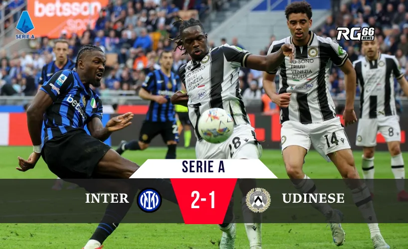 Inter Milan tiếp tục dẫn đầu Serie A sau chiến thắng trước Udinese