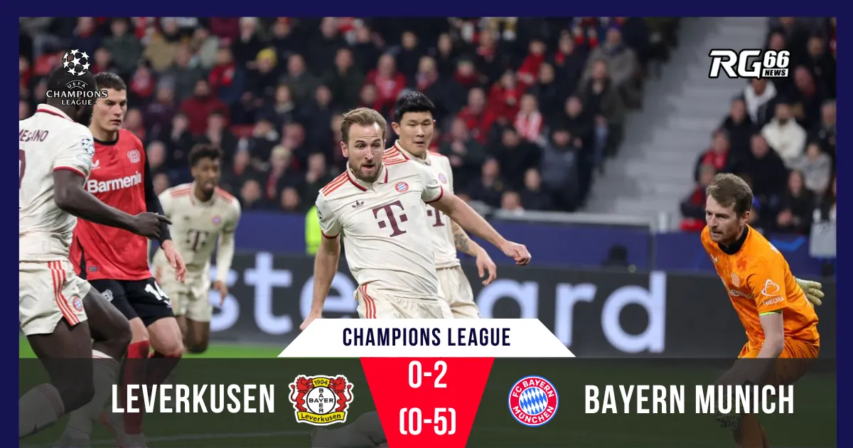 Bayern Munich hủy diệt Leverkusen, Kane và Davies tỏa sáng