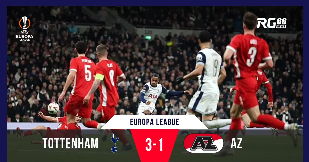 Odobert lập cú đúp ngoạn mục, Tottenham vào tứ kết Europa