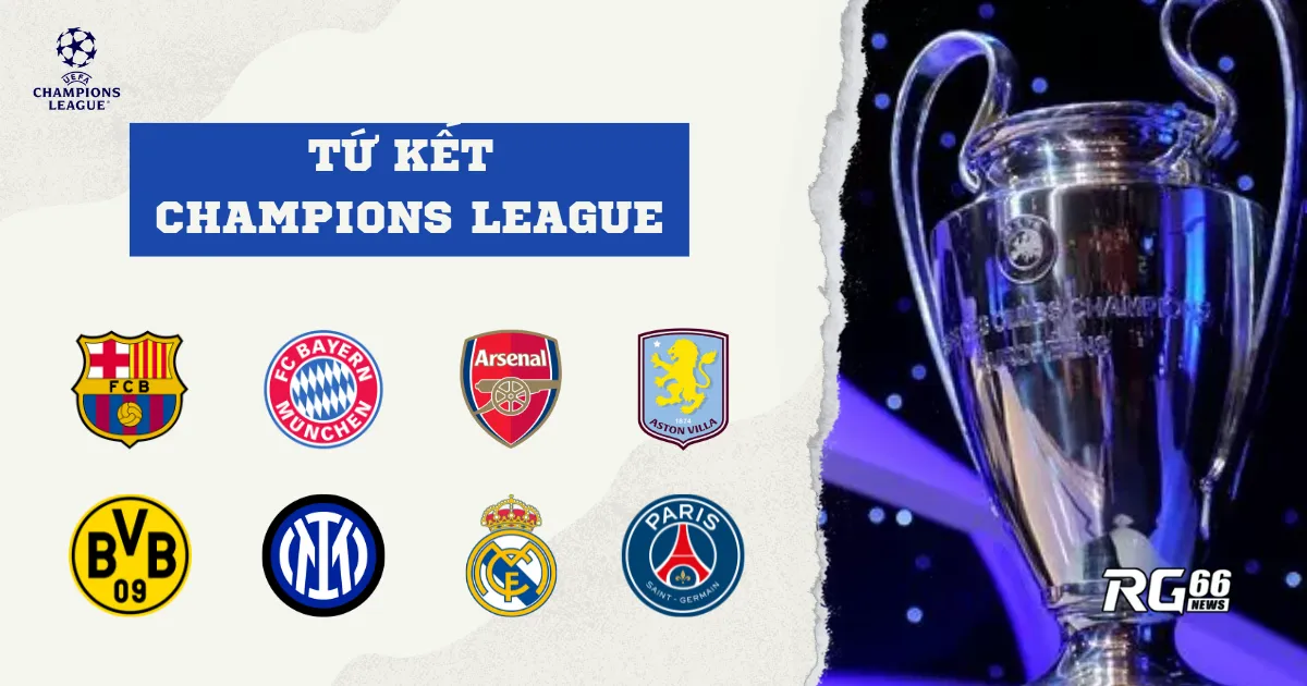 Tứ kết Champions League: Những cặp đấu hấp dẫn đã được xác định